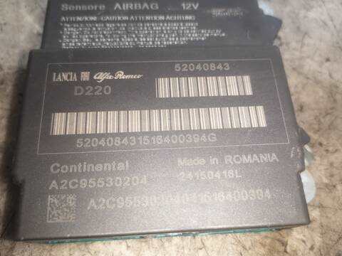 Foto 2ª: Centralita Airbag Fiat 500 169A4000 (2015)