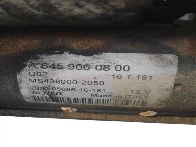 Foto 2ª: Motor de Arranque Mercedes Clase CLA Coupe CLA 200 CDI - D 117.308) COUPE 136CV (2013)