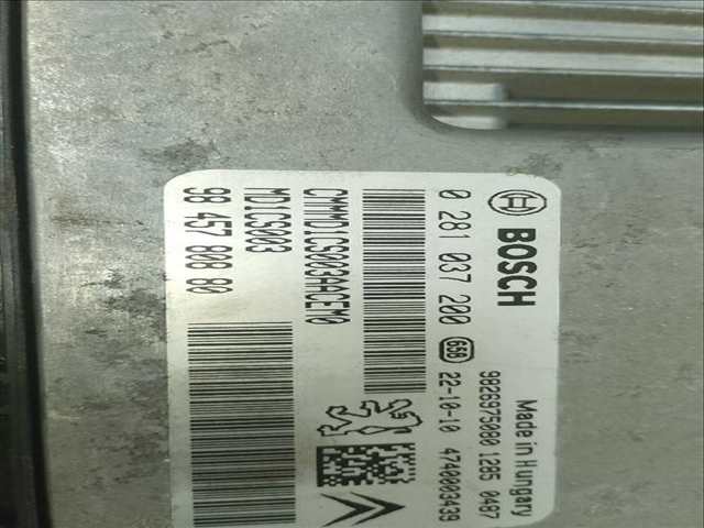 Foto 4ª: Centralita Motor ECU Peugeot Rifter ACTIVE PACK STANDARD 102CV 75KW [YHT] (2022)