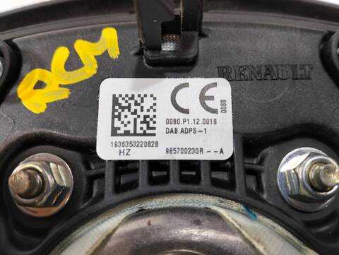 Foto 3ª: Kit Airbag Renault Megane TECHNO 1 BLUE DCI DIESEL FAP 116CV [K9K872] (2016)