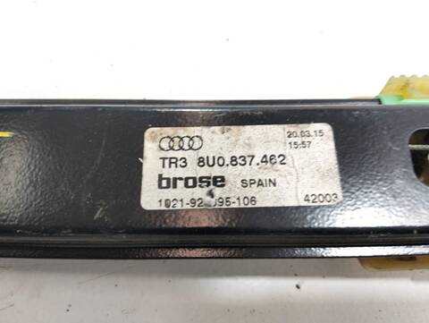 Foto 3ª: Elevalunas Eléctrico Delantero Derecho Audi Q3 DESIGN 2 16V TDI 150CV (2014)