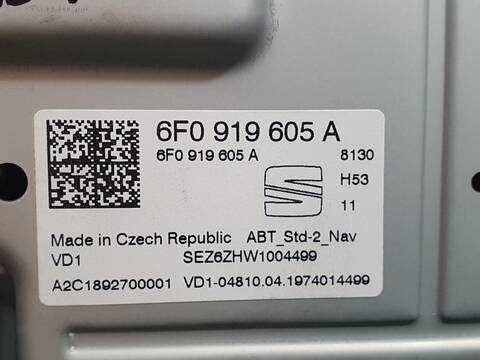 Foto 3ª: Sistema GPS Seat Ibiza XCELLENCE 90CV 66KW [DBY] (2019)