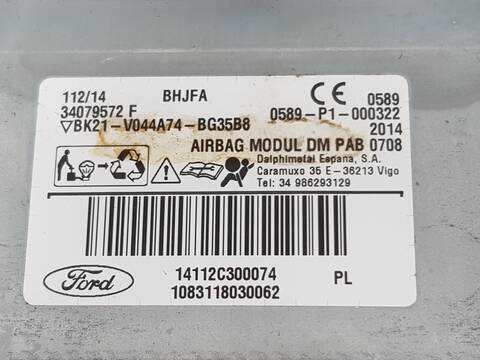 Foto 3ª: Airbag Delantero Derecho Ford Transit 270 L1 AMBIENTE (2019)