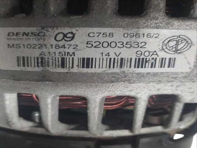 Foto 3ª: Alternador Fiat Stilo 1.2 312CXA1A 312AXA1A) (2009)