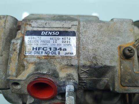 Foto 2ª: Compresor Aire Acondicionado Toyota Land Cruiser D4-D VX 5-PTAS.) 163CV 120KW [1KDFTV] (2001)