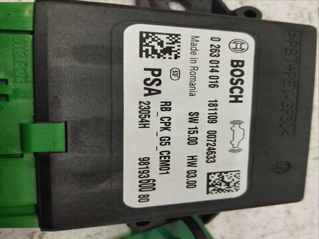 Foto 3ª: Centralita Motor ECU Opel Crossland DESIGN LINE 102CV 75KW [DV5RD OPT. YH01] (2019)