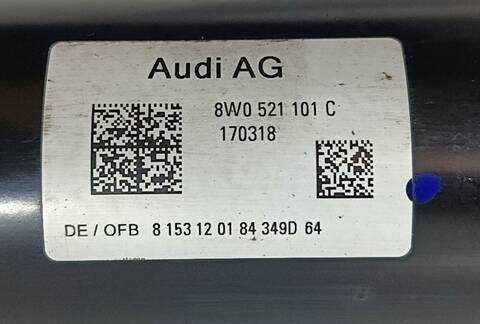 Foto 2ª: Transmision Central Audi A4 ADVANCED EDITION QUATTRO 272CV [CRTC] (2015)