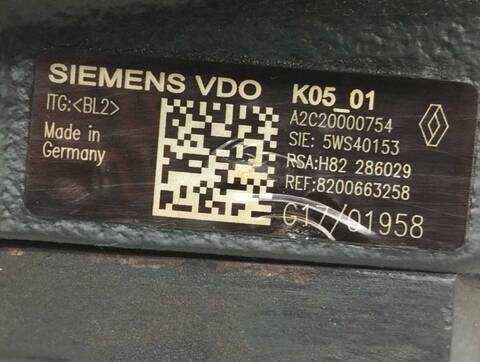 Foto 4ª: Bomba Inyeccion Renault Scenic AUTHENTIQUE 106CV 78KW [K9K P7] (2007)