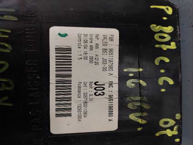 Foto 2ª: Centralita Confort BSI Peugeot 307 2.0 G CC [G-RFN] (2004)