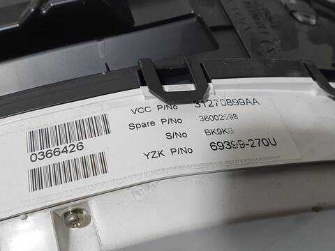 Foto 3ª: Cuadro de Instrumentos Volvo XC 60 KINETIC 2WD 175CV 129KW [D5244T14] (2009)