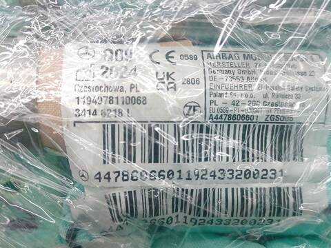 Foto 3ª: Airbag Cortina Delantero Izquierdo Mercedes Clase V 200 V 220 CDI - D 4-MATIC 447.811 447.813) 163CV 120KW [654920]