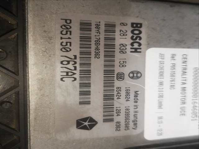 Foto 2ª: Centralita Motor ECU Jeep Grand Cherokee EXF (2017)
