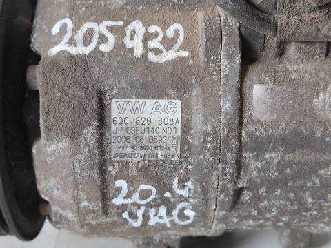 Foto 2ª: Compresor Aire Acondicionado Skoda Fabia BME (2007)