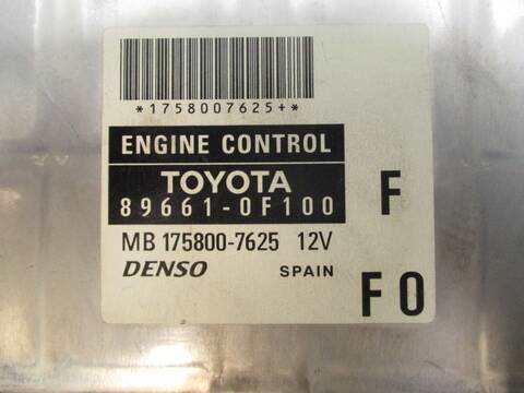 Foto 3ª: Centralita Motor ECU Toyota Corolla 2ADFTV (2006)