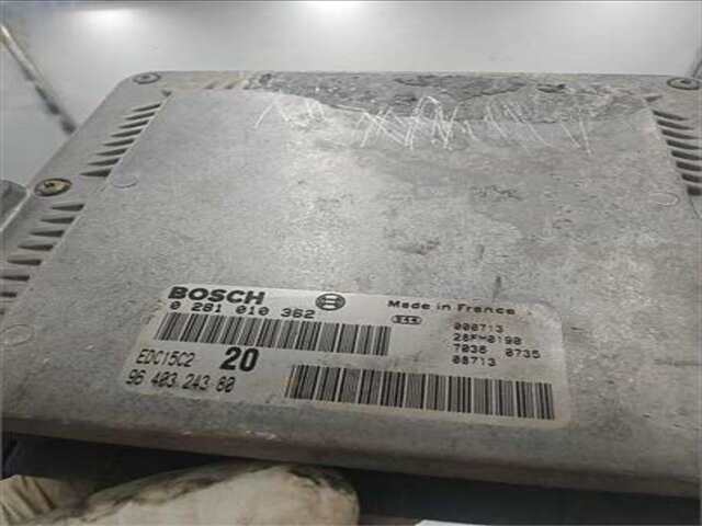 Foto 2ª: Centralita Motor ECU Citroen Xsara 2.0 HDI SX (66KW) [2.0 LTR. - 66 KW HDI CAT (RHY - DW10TD)] [RHY / DW10TD]