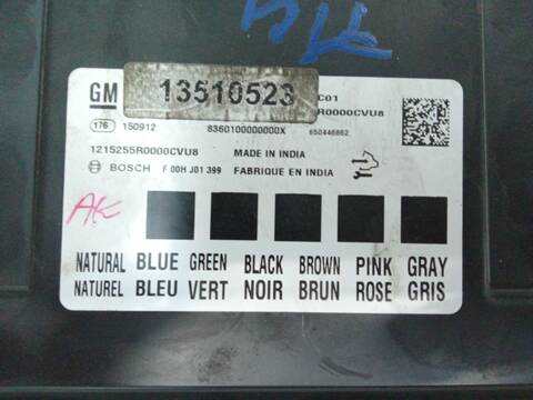 Foto 4ª: Centralita Motor ECU Opel Astra 1.0 TURBO 68) 105CV 77KW [B 10 XFL,D 10 XFL] (2016)