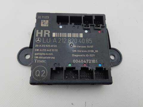 Centralita Motor ECU Mercedes Clase E 180 220 CDI BLUEEFFICIENCY 212.002) 170CV 125KW