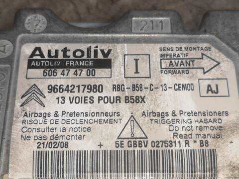 Centralita Airbag Citroen C4 RHJ PICASSO