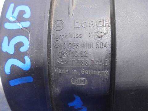 Foto 4ª: Caudalimetro Bmw Serie 1 114 118D BERLINA 122CV 90KW [204D4] (2005)