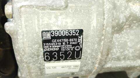 Foto 4ª: Compresor Aire Acondicionado Opel Corsa COLOR EDITION ECOFLEX 100CV 74KW [B14NEJ] (2017)