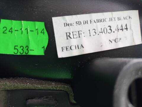 Foto 3ª: Tapizados Cartoneras Opel Corsa GASOLINA (2014)