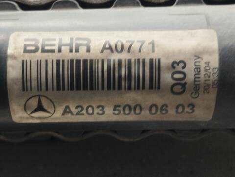 Foto 3ª: Radiador Motor Mercedes Clase C 160 200 CDI 203.004) BERLINA 122CV 90KW [646962] (2005)