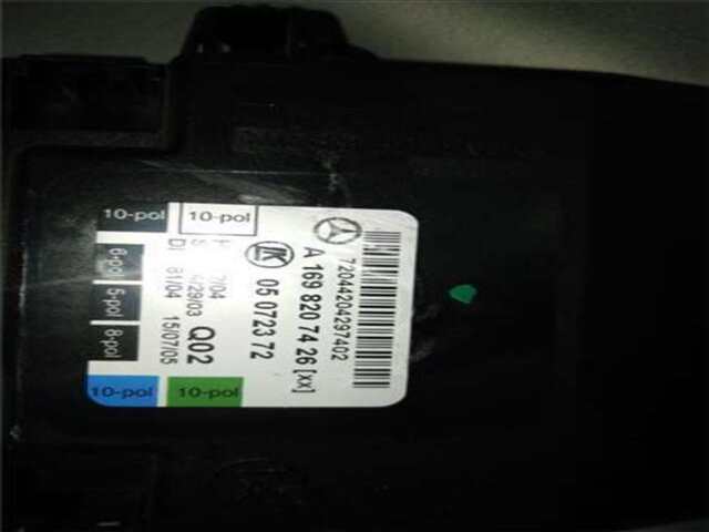 Foto 3ª: Elevalunas Eléctrico Trasero Derecho Mercedes Clase A 140 2.0 A 180 CDI (169.007) [2.0 LTR. - 80 KW CDI CAT] [OM 640.940]