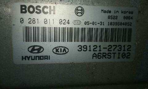 Foto 2ª: Centralita Motor ECU Kia Carens 2.0 TD CAT 113CV 83KW [D4EA] (2005)