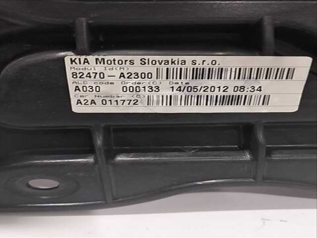 Foto 3ª: Elevalunas Eléctrico Delantero Izquierdo Kia Ceed TECH 1 CAT 1396 CM3) 99CV [D4FA] (2012)