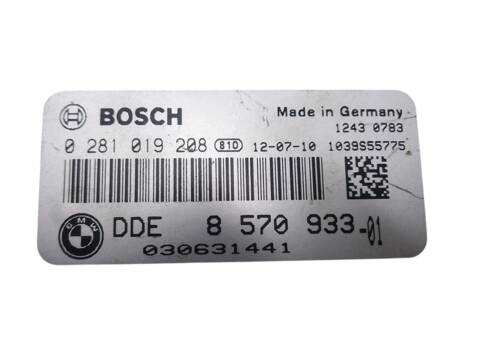 Foto 3ª: Centralita Motor ECU Bmw Serie 1 114 116 D (2011)