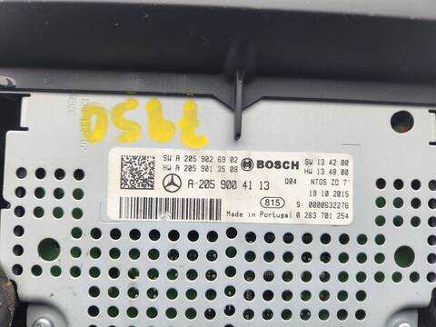 Foto 4ª: Pantalla Multifuncion Mercedes Clase C 160 C 350 T E 205.247) 279CV FAMILIAR [274920] (2015)