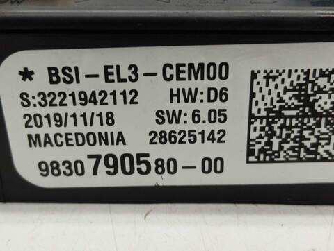 Foto 3ª: Centralita Confort BSI Peugeot 308 ACCESS 102CV 75KW [YH01] (2019)