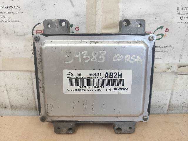 Foto 2ª: Centralita Motor ECU Opel Corsa 1.4 GASOLINA CORSA D [A14XER] (2014)