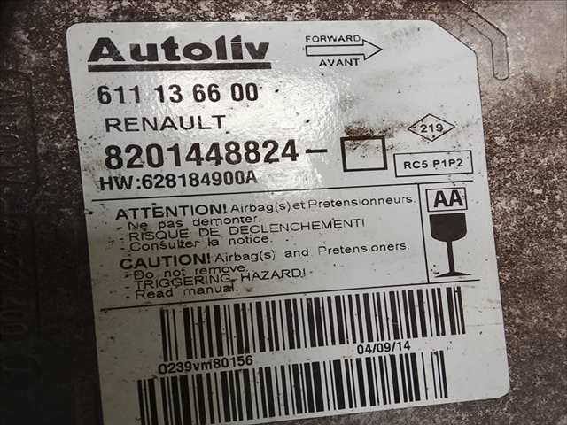 Foto 3ª: Centralita Airbag Renault Master 2.3 DCI (2012)