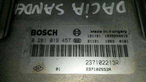 Foto 1ª: Centralita Motor ECU Dacia Sandero AMBIANCE 75CV 55KW [K9K C6] (2013)