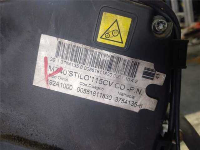 Foto 3ª: Culata Fiat Stilo 1.9 JTD - 1.9 JTD 115 DYNAMIC [1.9 LTR. - 85 KW JTD CAT]