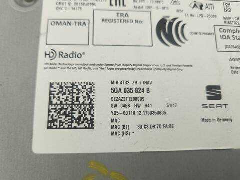 Foto 2ª: Sistema GPS Seat Leon 2.0 TDI 150CV 110KW [CRMB] (2018)