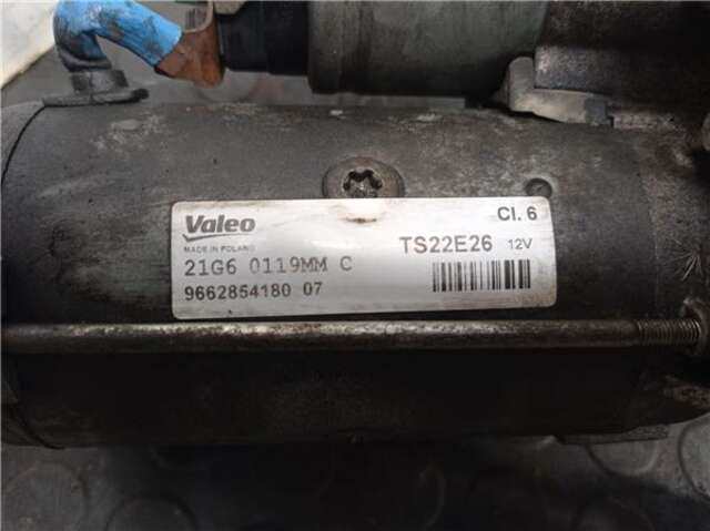 Foto 2ª: Motor de Arranque Peugeot 208 1.6 BUSINESS LINE [1.6 LTR. - 55 KW BLUE-HDI FAP] [BH02]