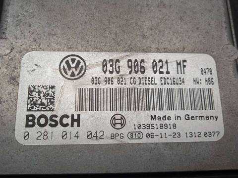 Foto 3ª: Centralita Motor ECU Volkswagen Touran 1.9 TDI 105CV 77KW [BLS] (2007)
