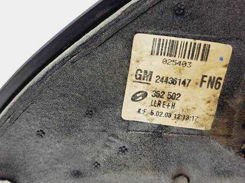 Foto 4ª: Retrovisor Derecho Opel Vectra COMFORT BERLINA 101CV 74KW [Y20DTH] (2003)