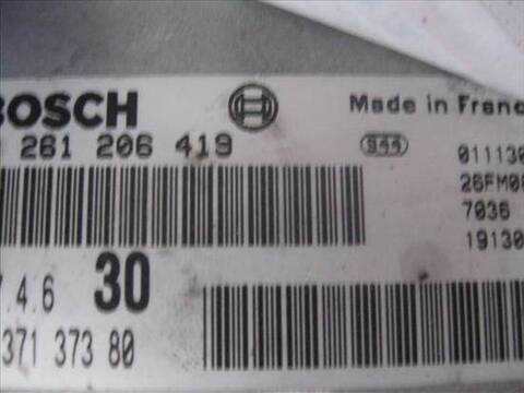 Foto 2ª: Centralita Motor ECU Citroen C5 3.0 V6 DCXFXC DCXFXF) BERLINA 207CV 152KW [XFX (ES9J4S)] (2002)