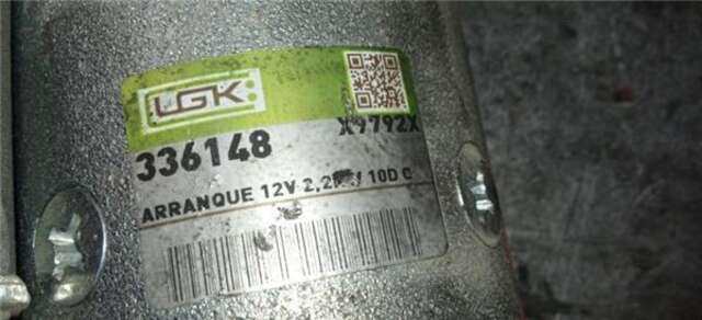 Motor de Arranque Kia Carnival 2.9 CRDI