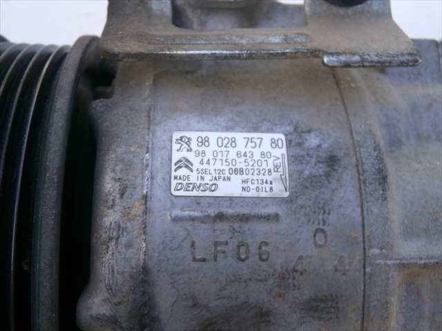 Foto 2ª: Compresor Aire Acondicionado Citroen Berlingo 1.6 HDI 2015-2019 [BH02] (2019)