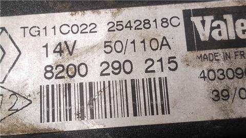 Foto 2ª: Alternador Renault Scenic 1.9 AUTHENTIQUE [1 9 LTR. - 88 KW DCI DIESEL] 120CV JM) 2003 )