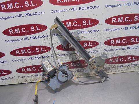 Foto 2ª: Elevalunas Manual Trasero Izquierdo Nissan Almera BASICO 114CV 84KW [QG18] (2000)