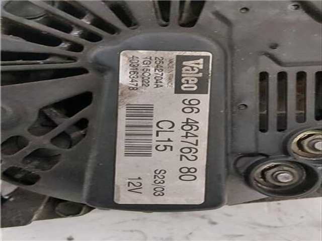 Foto 3ª: Alternador Citroen C3 1.4 HDI 68CV 50KW [8HX (DV4TD)] (2003)