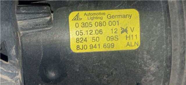 Foto 3ª: Faro Antiniebla Delantero Izquierdo Audi Tt 2.0 TFSI COUPE [2.0 LTR. - 147 KW 16V TFSI] [BWA]