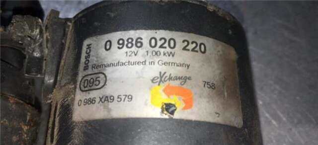 Motor de Arranque Seat Altea 1.6 FAMILY [1.6 LTR. - 75 KW]