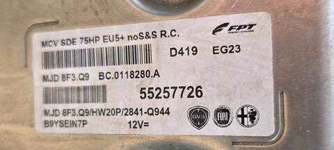 Foto 2ª: Centralita Motor ECU Citroen Nemo FURGON 75CV 55KW (2015)