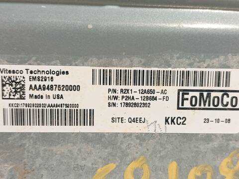 Foto 4ª: Centralita Motor ECU Ford Tourneo 1.0 ECOBOOST 125CV 92KW [B7NB] (2024)